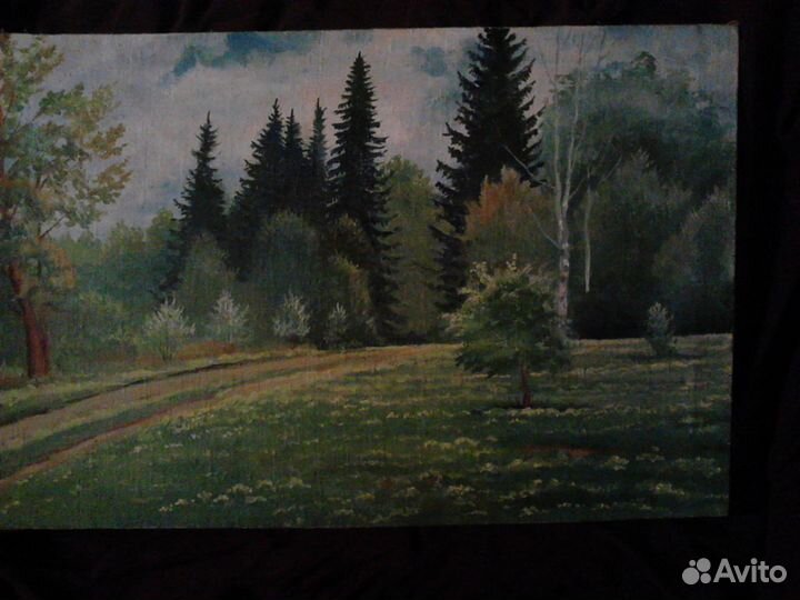 Картина (Лесной пейзаж)