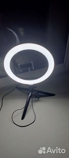 Свет для съемки кольцевая лампа