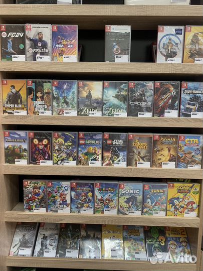 Новые/Картриджи на Nintendo Switch