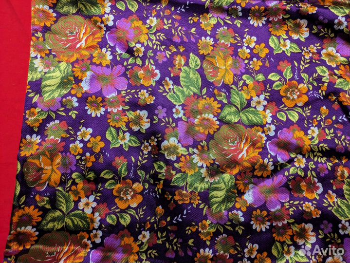 Отрезы тканей СССР, винтаж