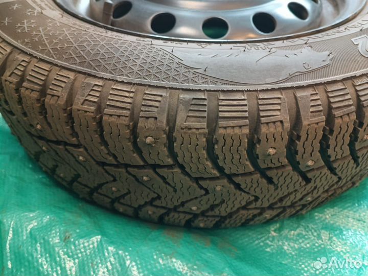 Колеса зима 4 шт R14 175/65 4x98 ET44 DIA58.1 Шипы