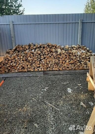 Дрова березовые колотые