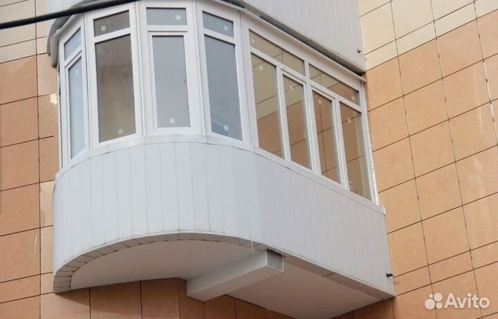 Остекление балконов и лоджий в рассрочку L1504