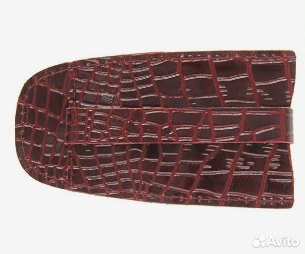 Ключница Премьер на кнопке кожа бордовый Россия