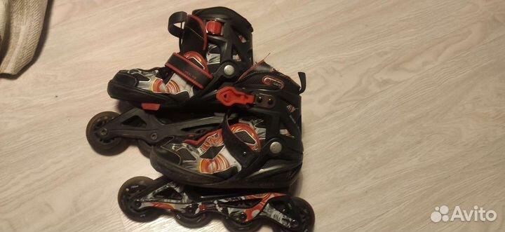 Детские ролики трансформер