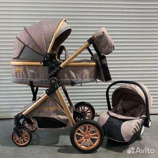 Коляска 3 в 1 Luxmom V9