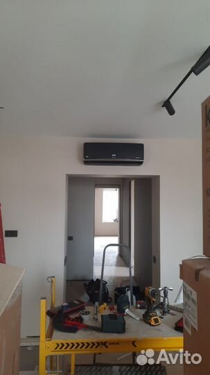 Установка кондиционеров, монтаж вентиляции