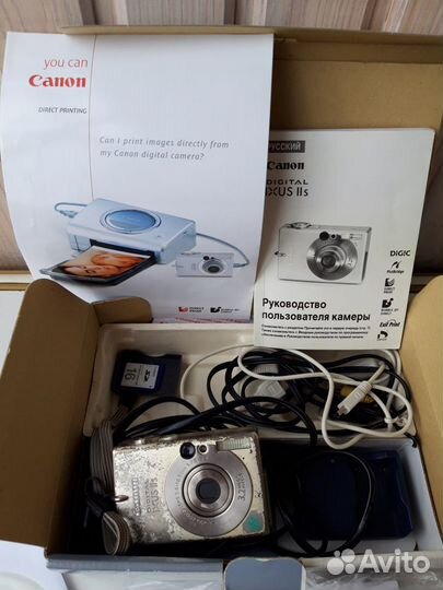 Фотоаппарат Canon Digital Ixus IIs на запчасти
