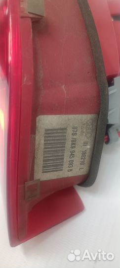 Фонарь задний Audi S4 (B8) IV (2008–2011)