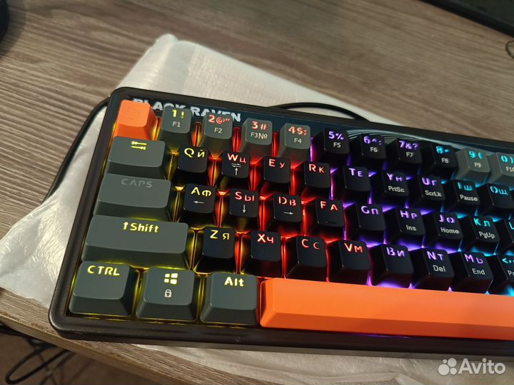 Игровая механическая клавиатура Black reven