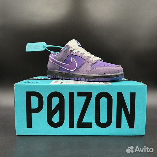 Кроссовки Nike sb dunk low purple