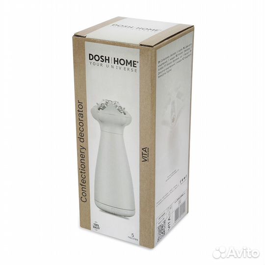 Декоратор кондитерский vita, 5 насадок