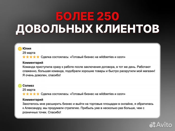 Готовый бизнес на Wildberries Ozon с гарантией