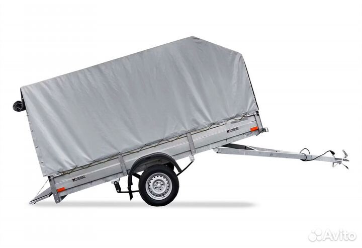 Легковой прицеп 3*1,5 Викинг 1530 с тентом