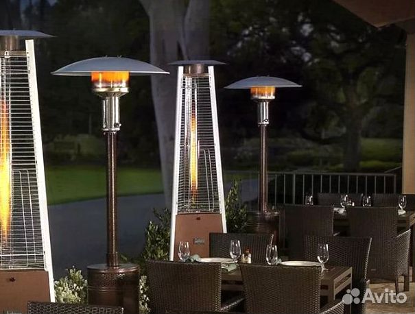 Уличный газовый обогреватель