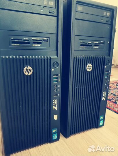 Hр Z420 рабочая станция