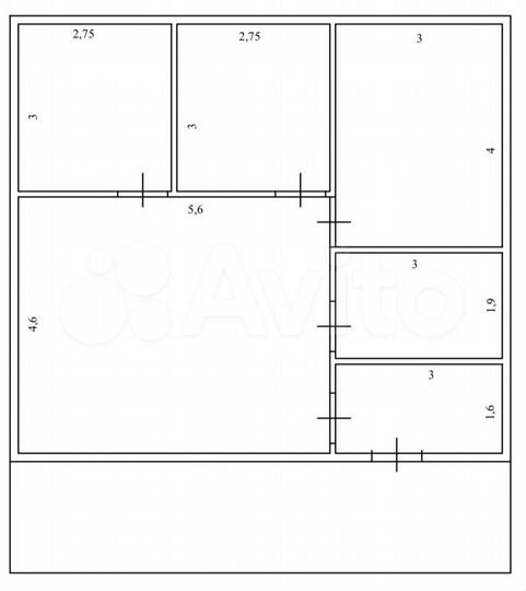 Дом 90 м² на участке 5 сот.