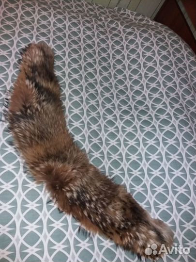 Меховой воротник енот и шапка женская из енота