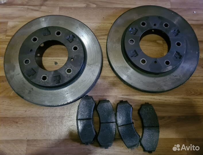Оригинал передние тормозные диски паджеро 4