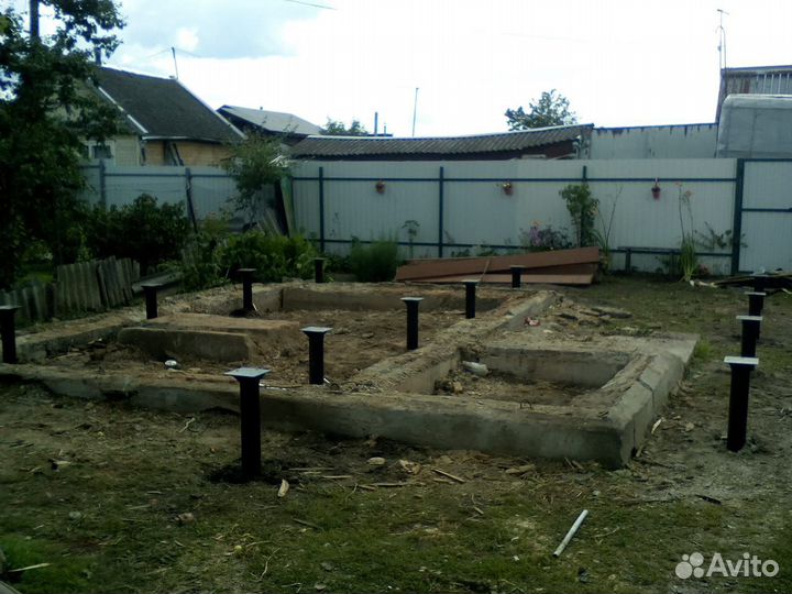 Сваи, фундамент, Свайно-винтовой фундамент