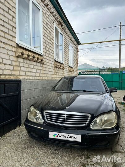 Mercedes-Benz S-класс 5.0 AT, 2000, 340 000 км