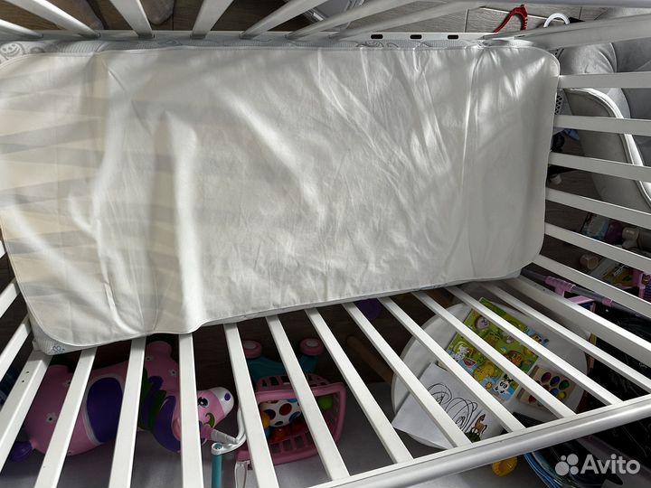 Детская кровать с матрасом бу