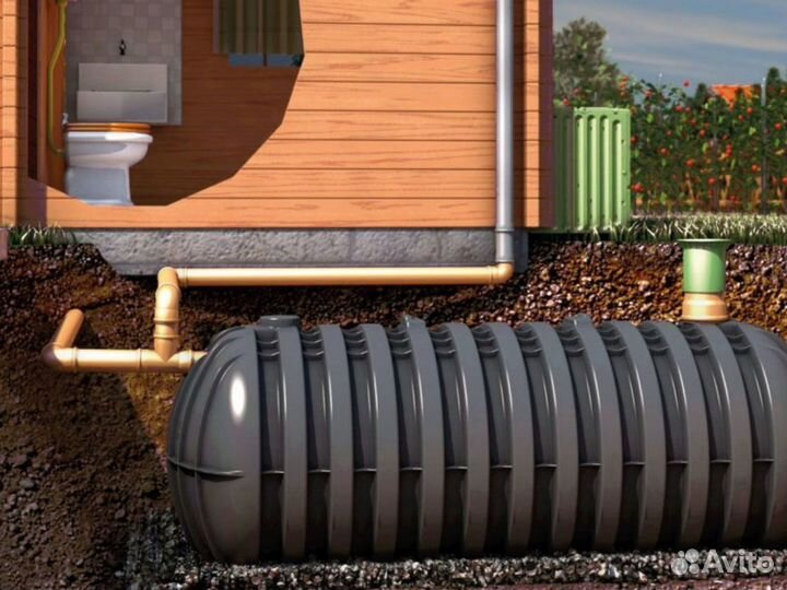 Септик био Руслос - канализация