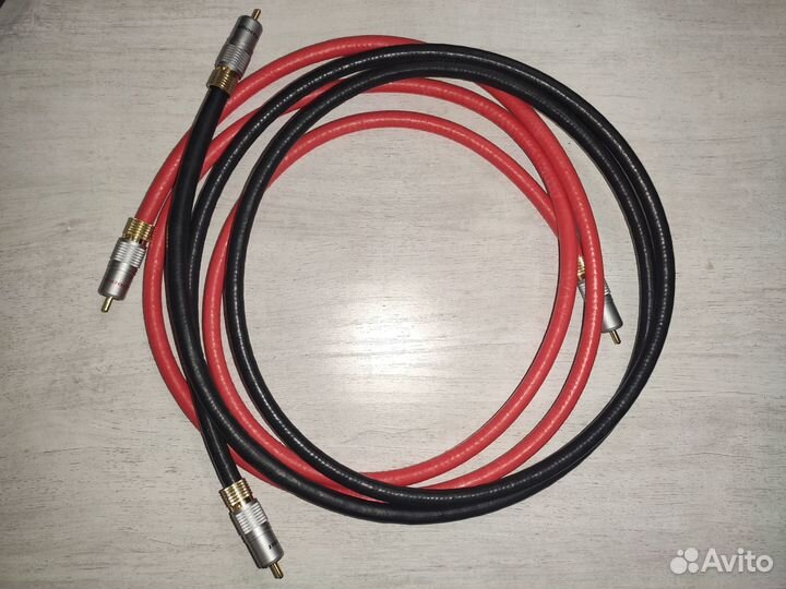 Межблочные кабели RCA серебро под заказ