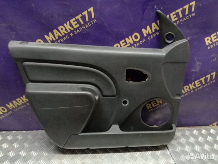 Обшивка двери передняя левая Renault Logan 1 седан