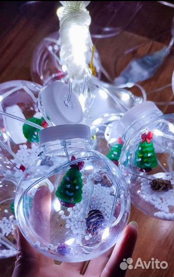 Гирлянда шар 3*0, 7 + удлинитель