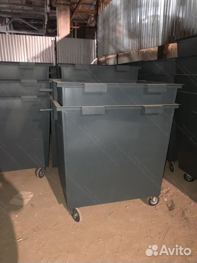 Евроконтейнер для мусора 1,1м3 Е1-04052