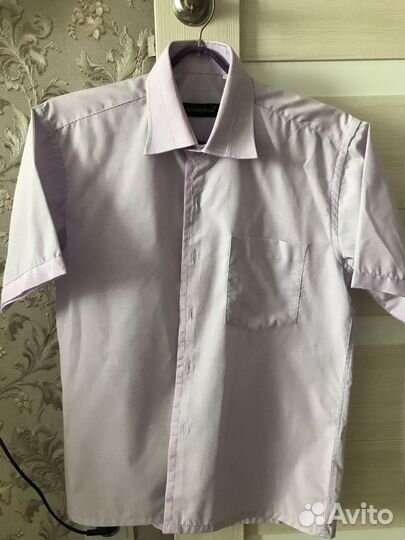 Рубашка на мальчика рост 156-162 (13-14 лет)