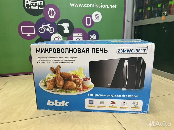 Микроволнова печь BBK 23MWC-881T Новая