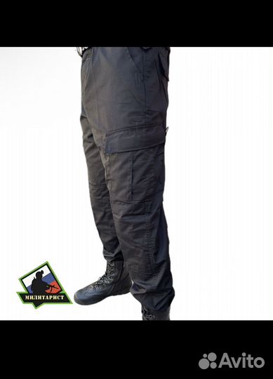 Тактический костюм черный лето