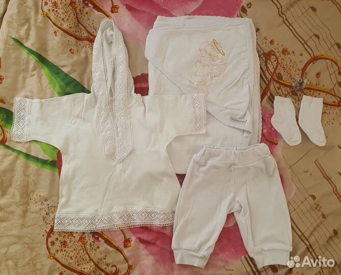 Теплый крестильный набор для крещения