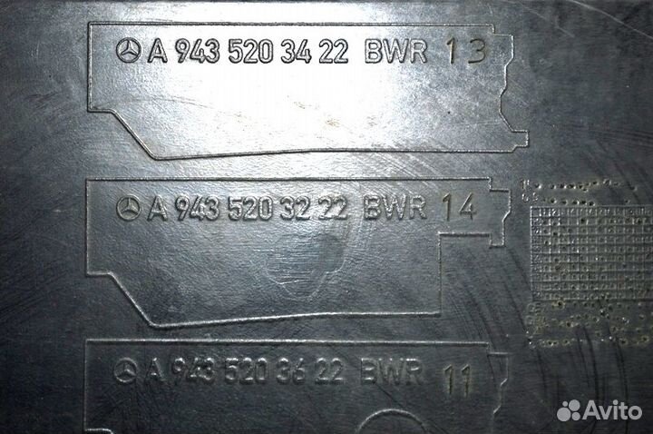 Шумоизоляция левая сторона mercedes-benz Actros MP