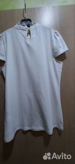 Белая блуза