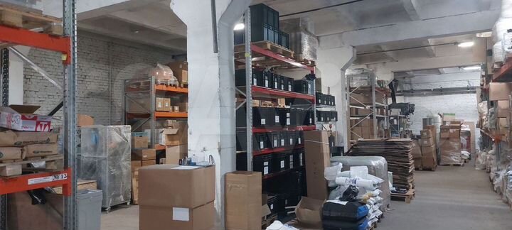 Теплый склад с пандусом 882 м². 1 этаж