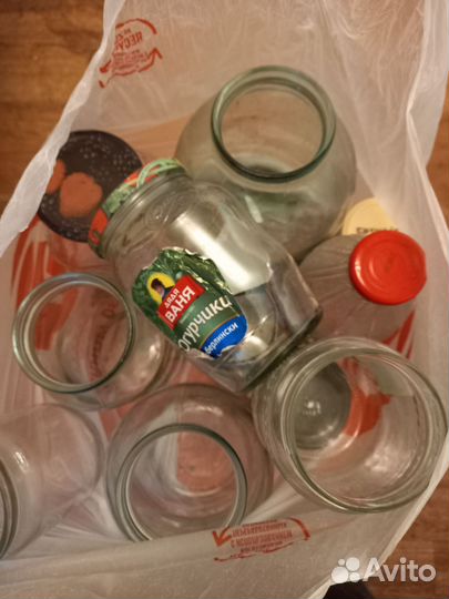 Банки стеклянные пакетом