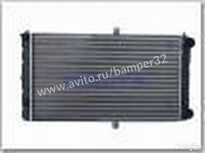 Радиатор охлаждения алюминий инжекторный ваз 21082