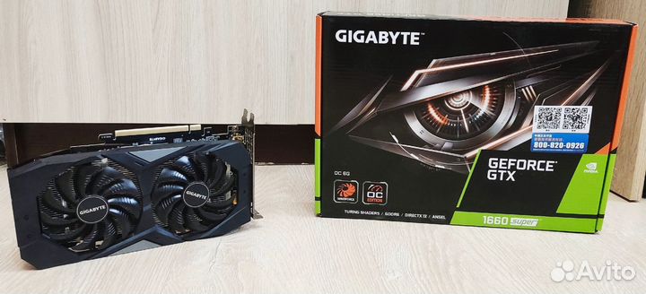 Видеокарта GeForce GTX 1660 super OC 6G