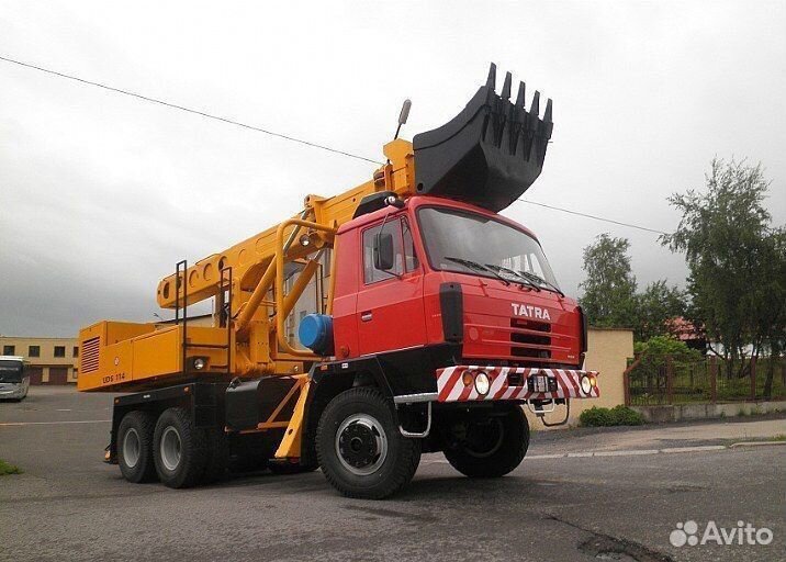 Услуги экскаватора татра удс