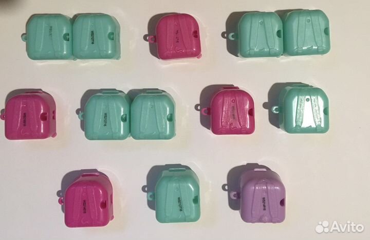 13 пустых чемоданчиков шопкинс