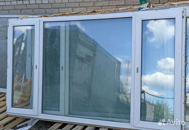Окна пластиковые пвх бу