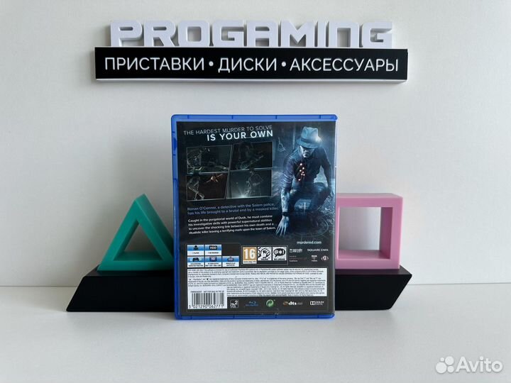 Murdered soul suspect диск для Sony PS4