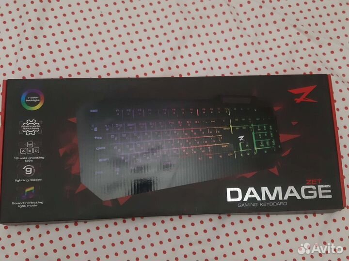 Игровая клавиатура с подсветкой