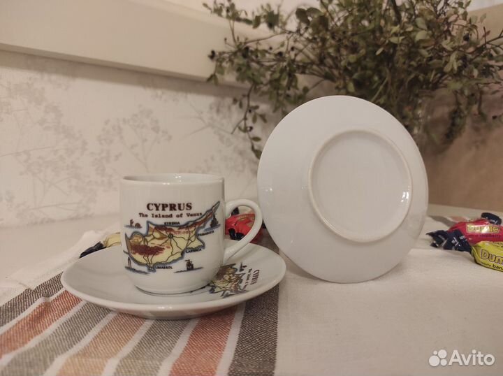 Кофейный сервиз новый сувенирный