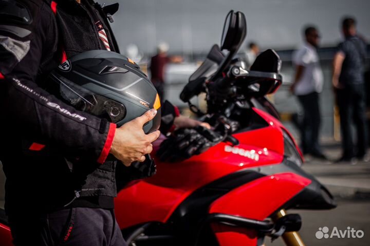 Фотосессия на мотоцикле