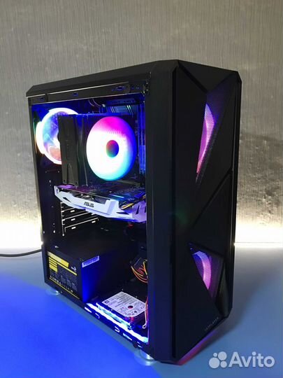 Игровой комп IntelXeon E5-2689/SSD/32Gb/RX570 8Gb