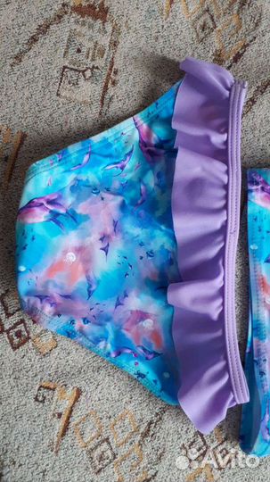Новый купальник для девочки 116 размер